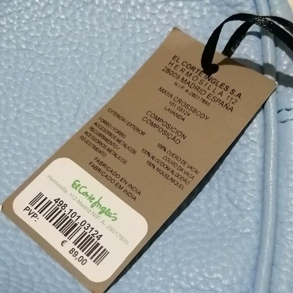 Genuine Leather Crossbody Bag, BNWT! - Picture 9 of 9